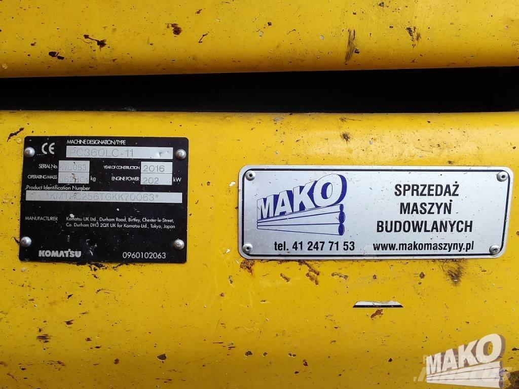 Komatsu PC 360 LC-11 Rupsgraafmachines