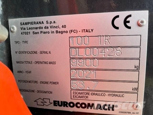 Eurocomach 100TR Minigraafmachines < 7t