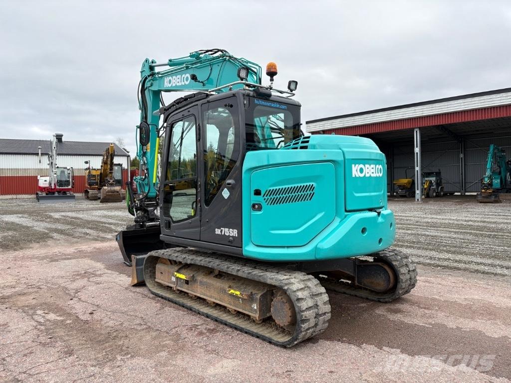 Kobelco SK75SR-7 Midigraafmachines 7t - 12t