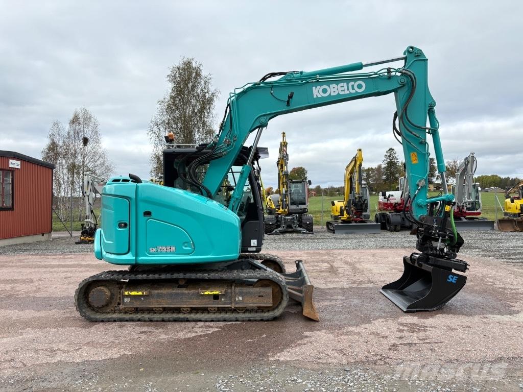 Kobelco SK75SR-7 Midigraafmachines 7t - 12t