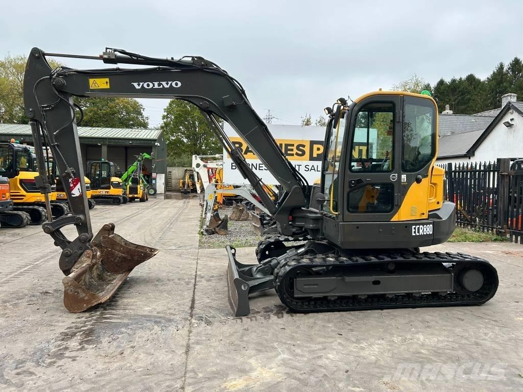 Volvo ECR 88 D Midigraafmachines 7t - 12t