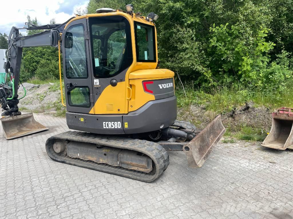 Volvo ECR58D Minigraafmachines < 7t