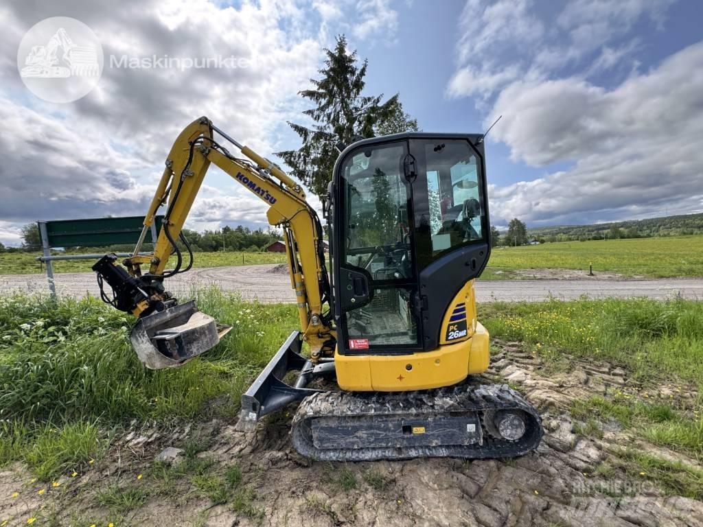 Komatsu PC 26 MR Minigraafmachines < 7t