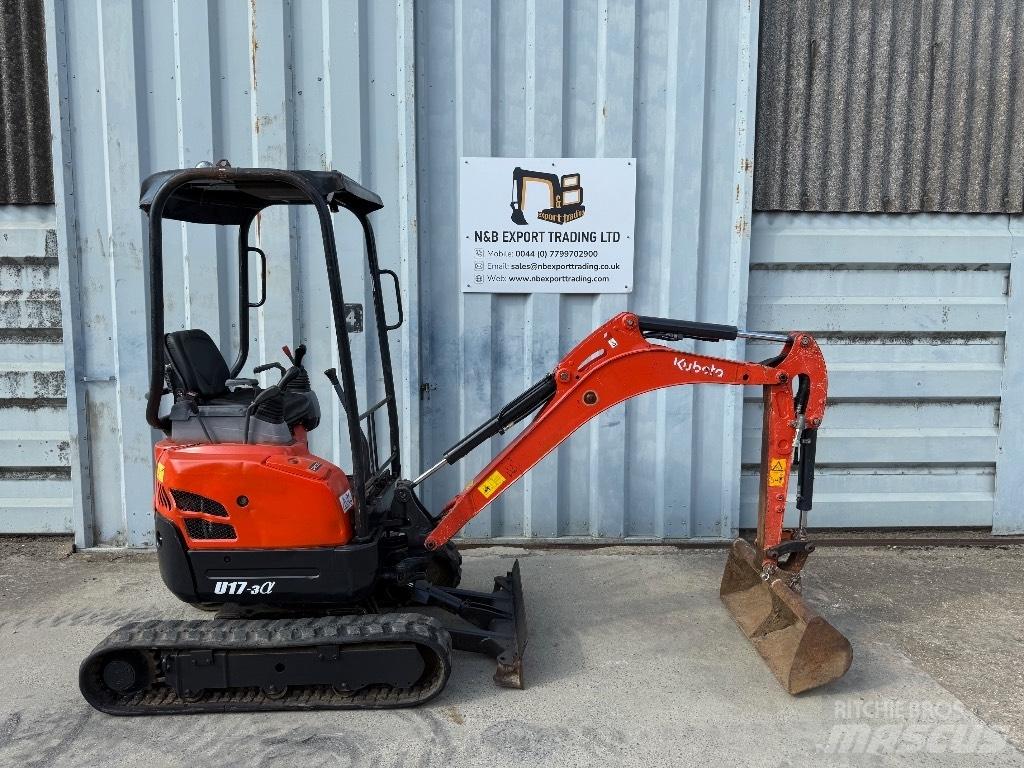 Kubota U 17 Minigraafmachines < 7t