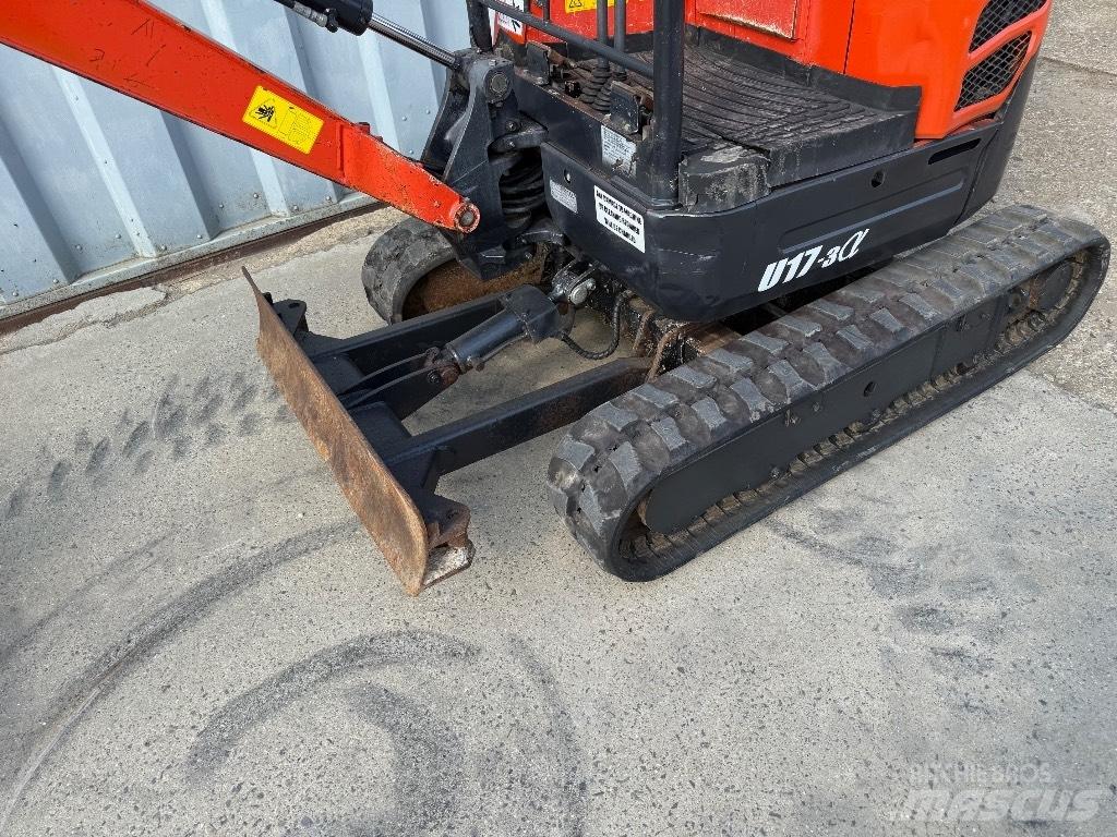 Kubota U 17 Minigraafmachines < 7t