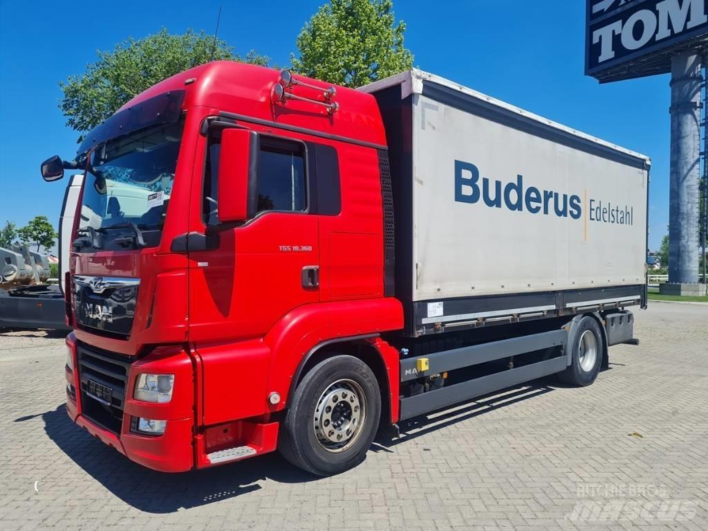 MAN TGS 18.360 / 6.1m Schuifzeilopbouw
