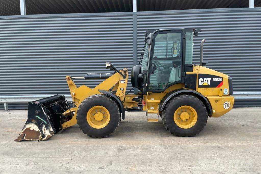CAT 908M Wielladers