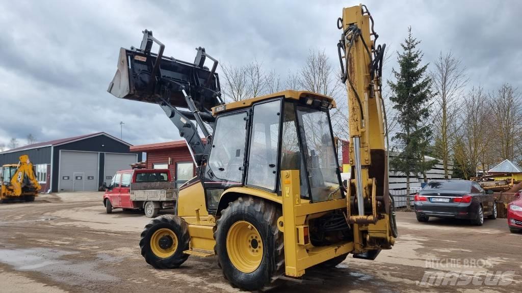 CAT 428 C Turbo Graaf-laadcombinaties