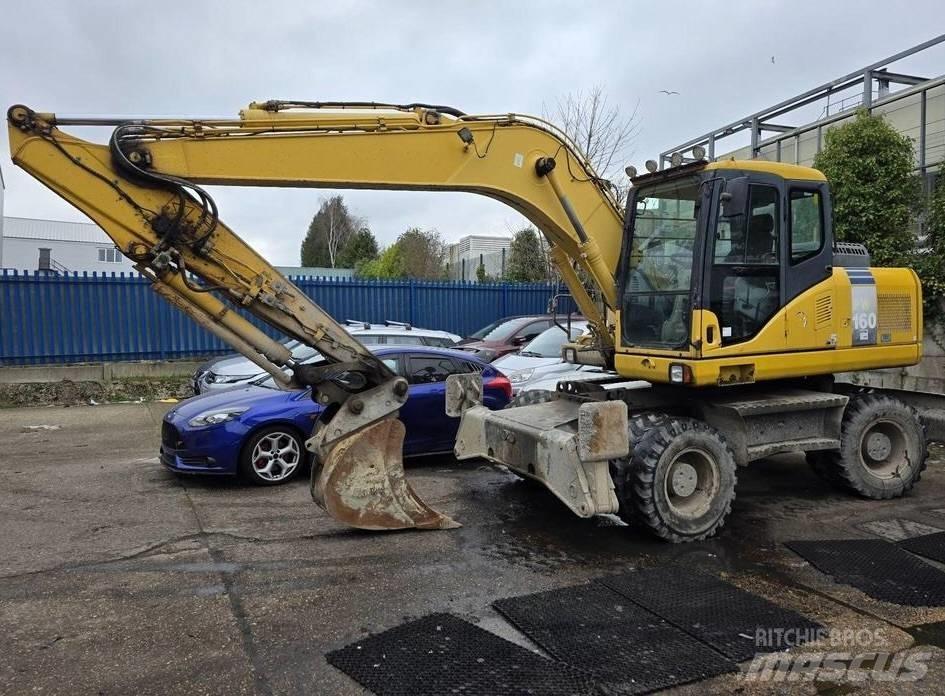 Komatsu PW 160-7 Wielgraafmachines