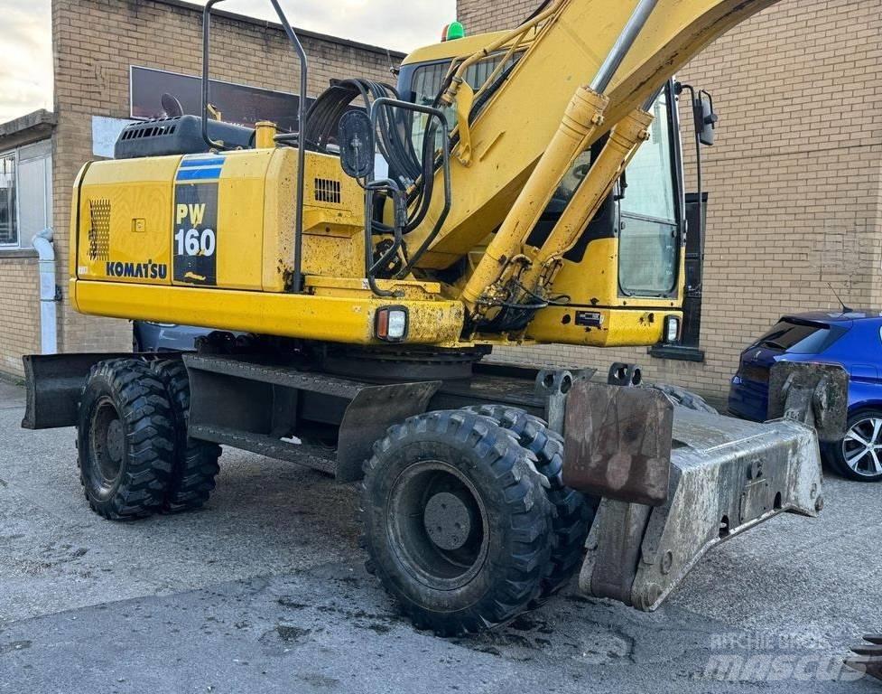 Komatsu PW 160-7 Wielgraafmachines