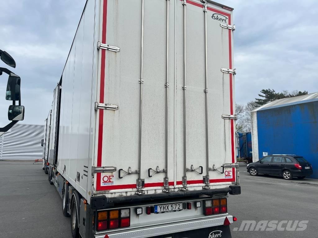 Ekeri X Gesloten opbouw trailers