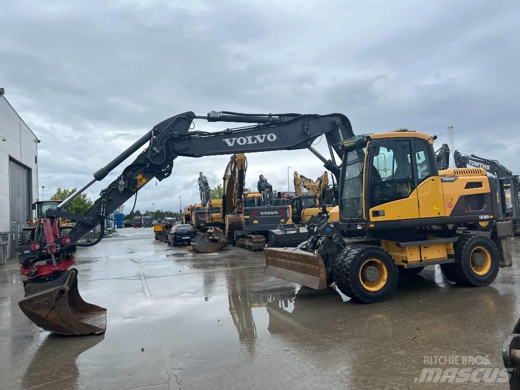Volvo EW160D Wielgraafmachines