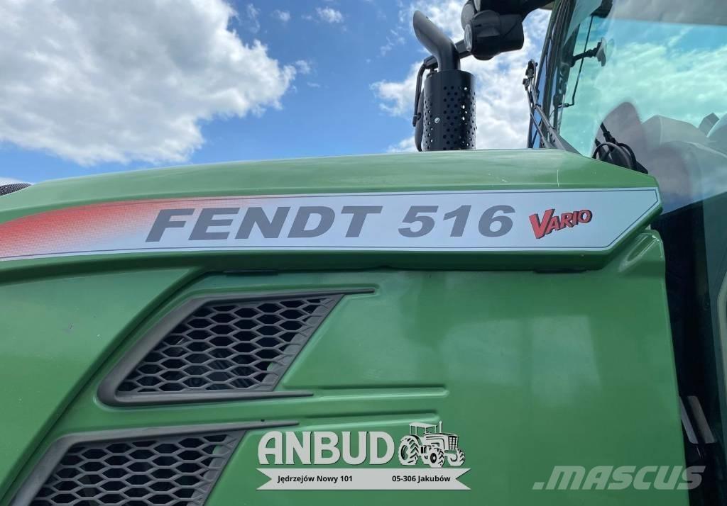Fendt 516 Vario Tractoren