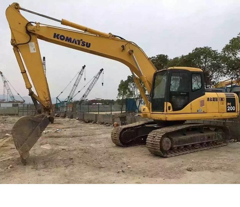 Komatsu PC 200-7 Rupsgraafmachines