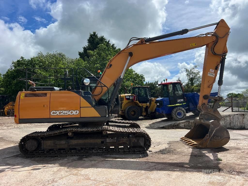 CASE CX 250 D Rupsgraafmachines