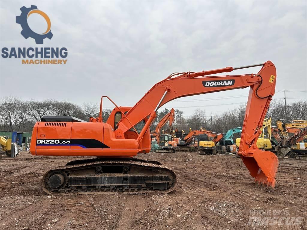 Doosan DH 220 LC-7 Rupsgraafmachines