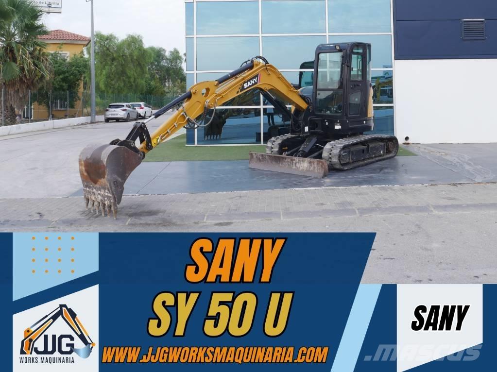 Sany SY 50 U Minigraafmachines < 7t