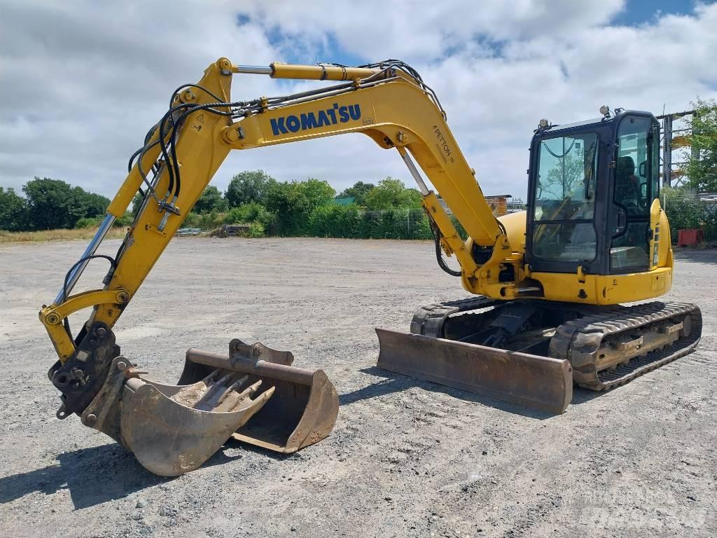 Komatsu PC80MR-5 Midigraafmachines 7t - 12t