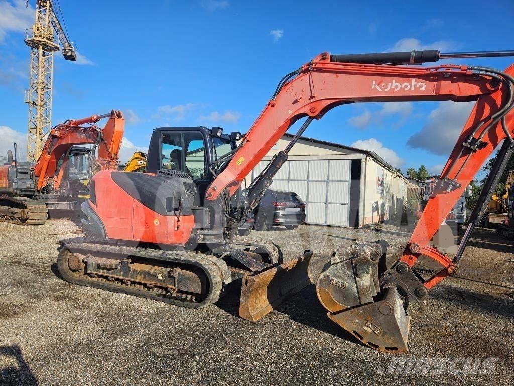 Kubota KX 080-4 Midigraafmachines 7t - 12t