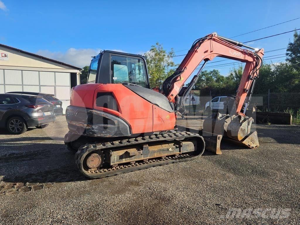 Kubota KX 080-4 Midigraafmachines 7t - 12t