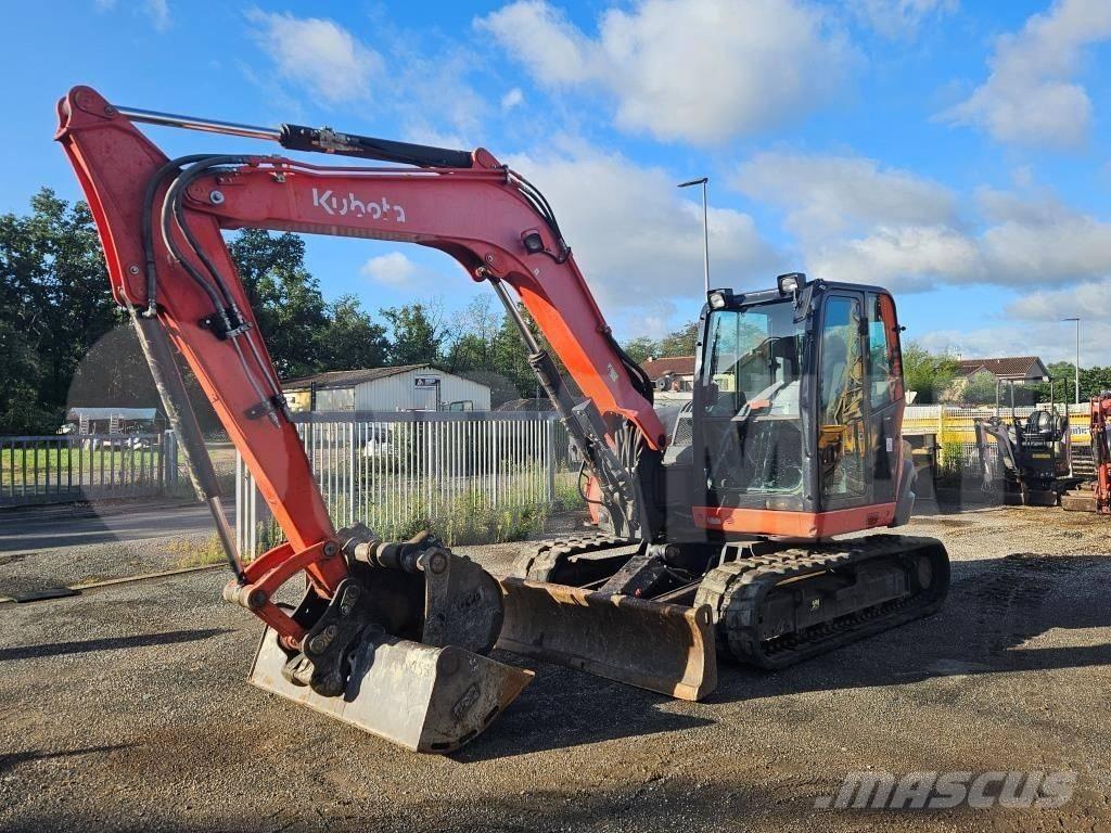 Kubota KX 080-4 Midigraafmachines 7t - 12t