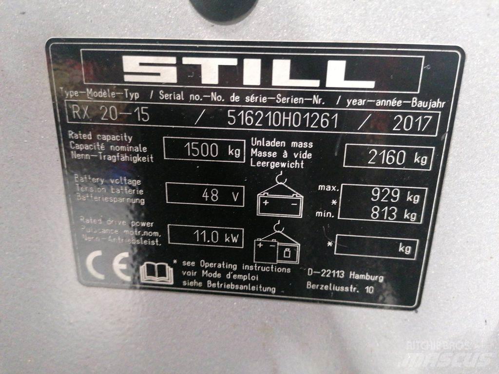 Still RX20-15 Elektrische heftrucks