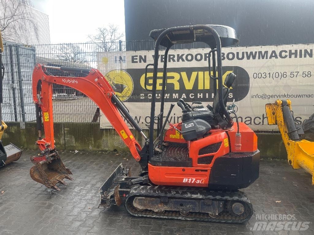 Kubota U17-3 hybride Minigraafmachines < 7t