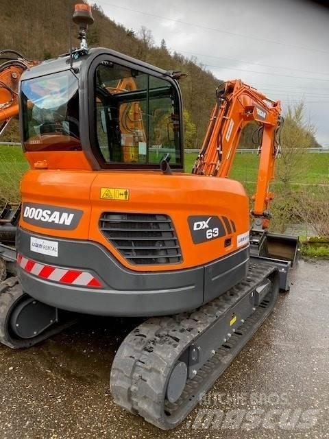 Develon DX63-3 Minigraafmachines < 7t