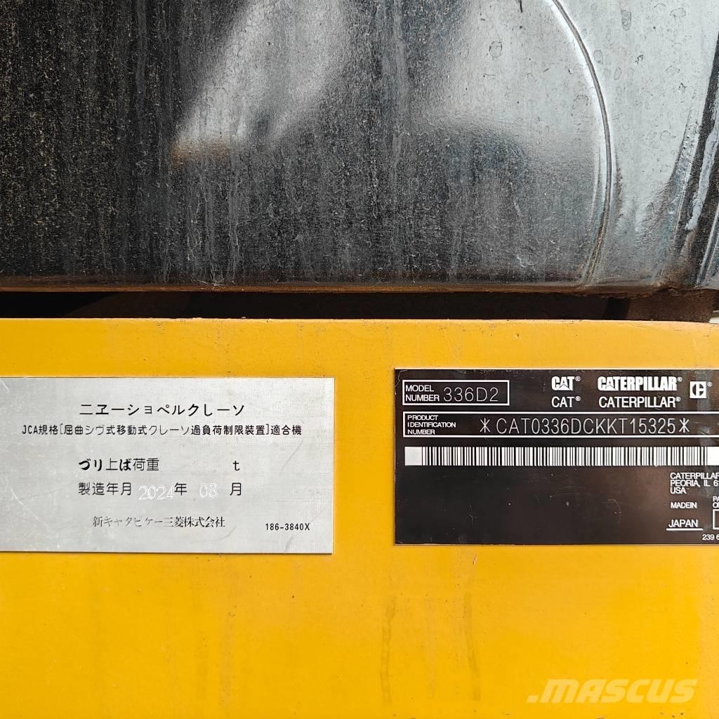 CAT 336D2 Rupsgraafmachines