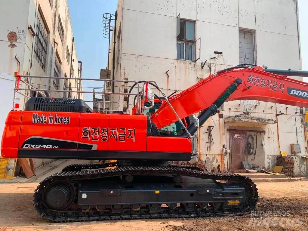 Doosan DX 340 LCA Rupsgraafmachines