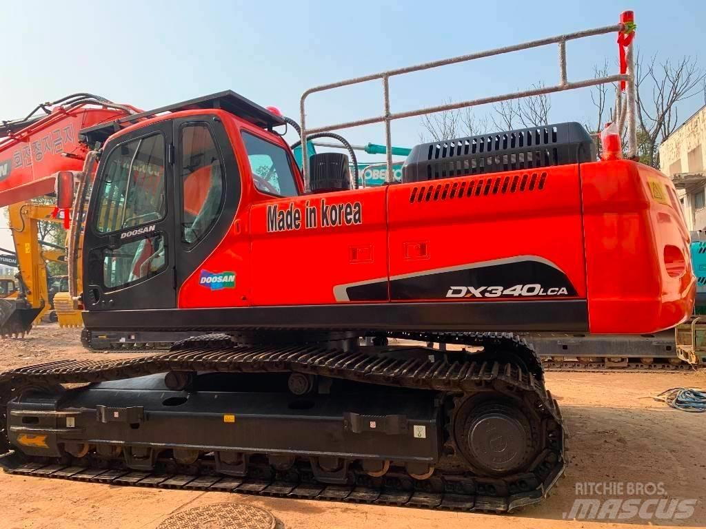 Doosan DX 340 LCA Rupsgraafmachines