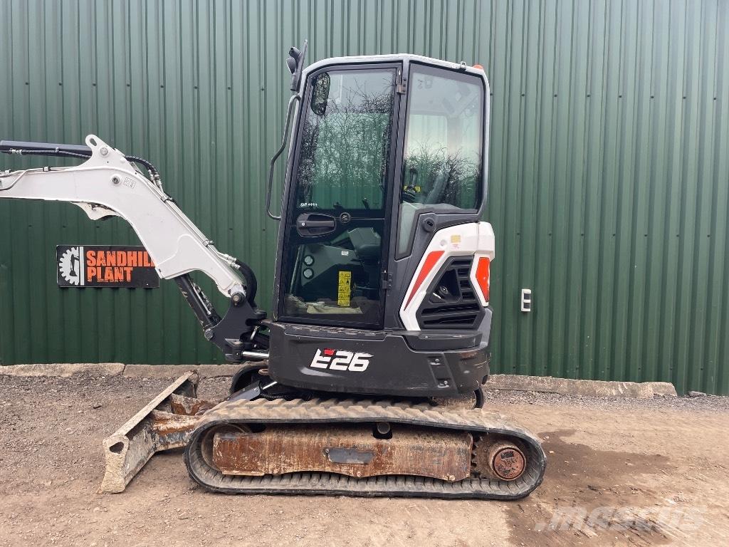 Bobcat E 26 Minigraafmachines < 7t