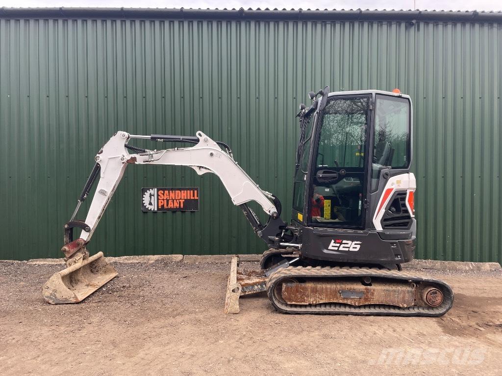 Bobcat E 26 Minigraafmachines < 7t