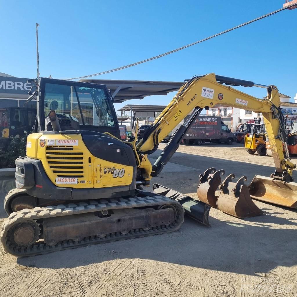 Yanmar Vio 80-1A Midigraafmachines 7t - 12t