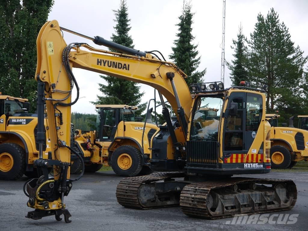 Hyundai HX 145 LCR Rupsgraafmachines