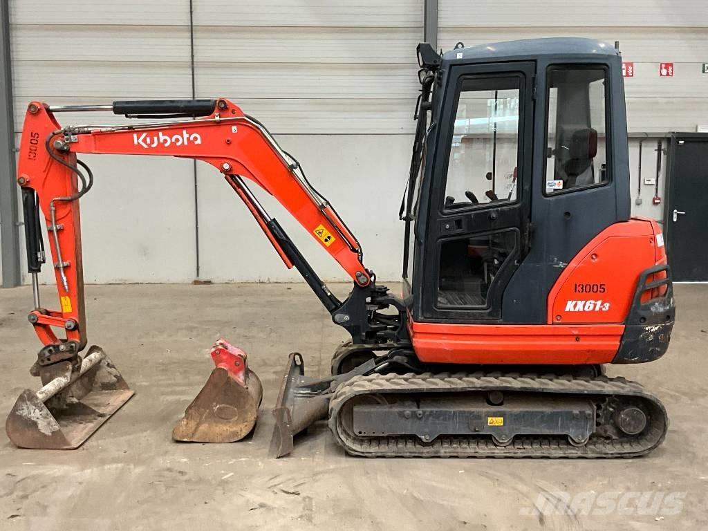 Kubota KX 61-3 Minigraafmachines < 7t