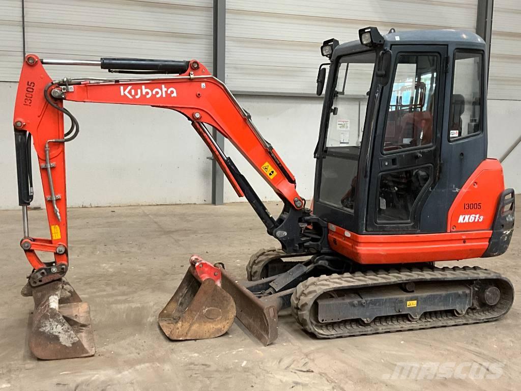 Kubota KX 61-3 Minigraafmachines < 7t