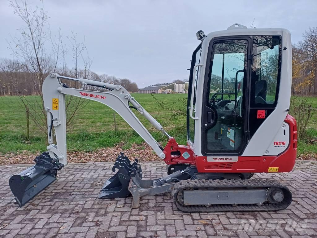 Takeuchi TB 216 Minigraafmachines < 7t