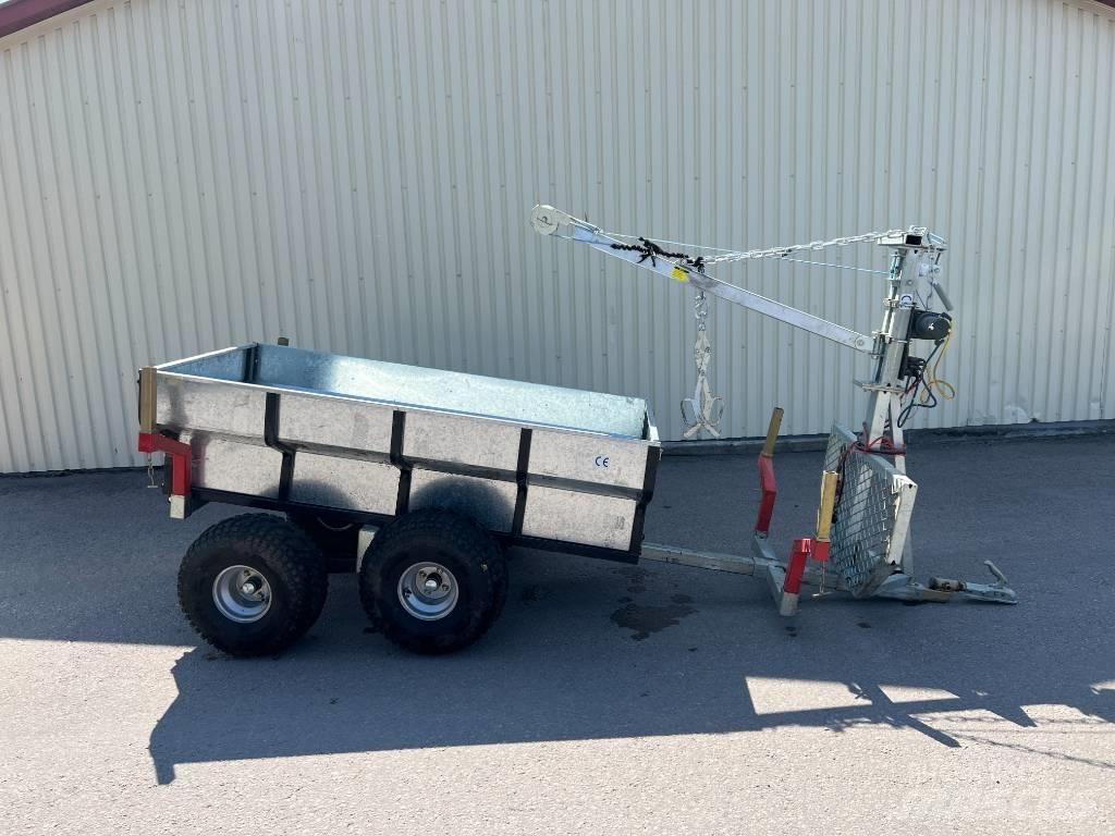  ATV Vagn Med kran Accessoires voor ATV's en sneeuwscooters