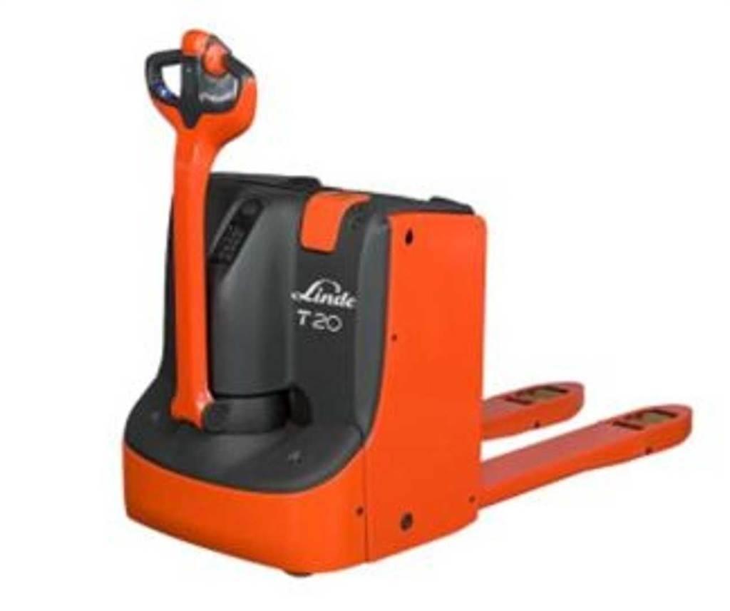 Linde T20 Meeloop stapelaar