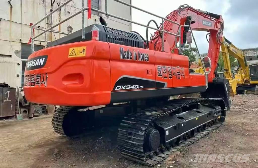 Doosan DX 340 Rupsgraafmachines