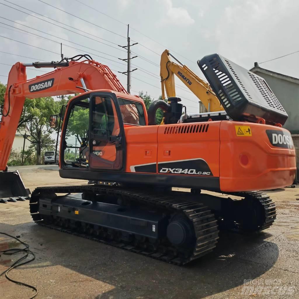 Doosan DX 340 LC-9C Rupsgraafmachines