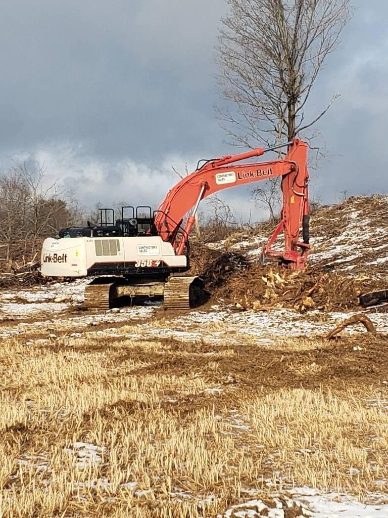 Link-Belt 350 X4 Rupsgraafmachines