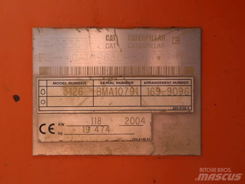 CAT 963 C Rupsladers