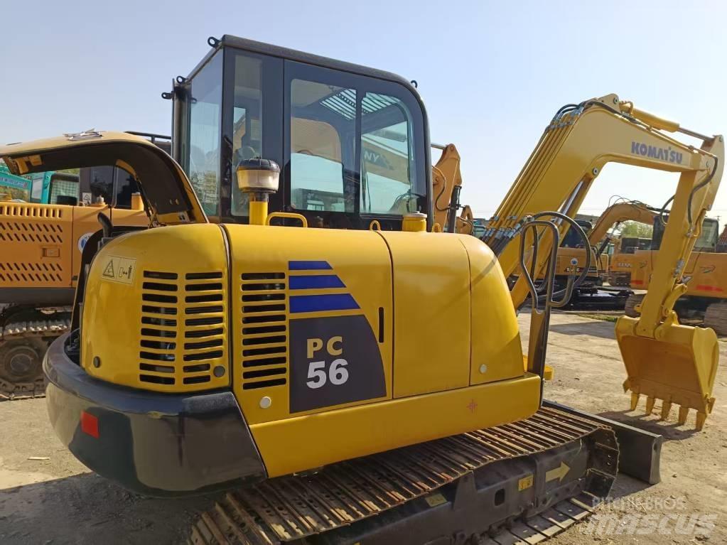 Komatsu PC56 Rupsgraafmachines