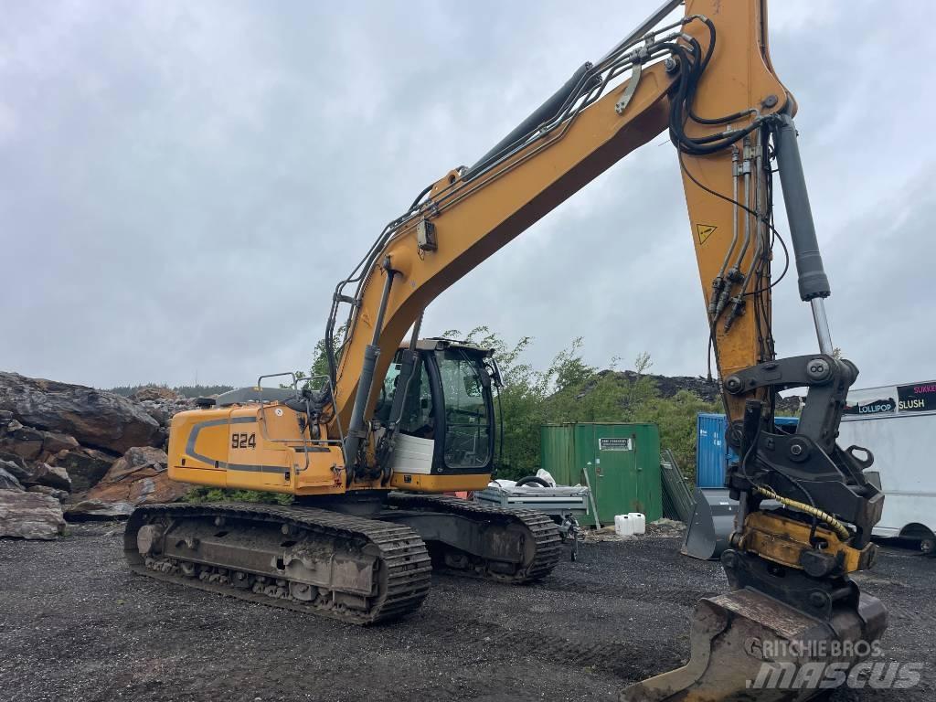 Liebherr R 924 Rupsgraafmachines