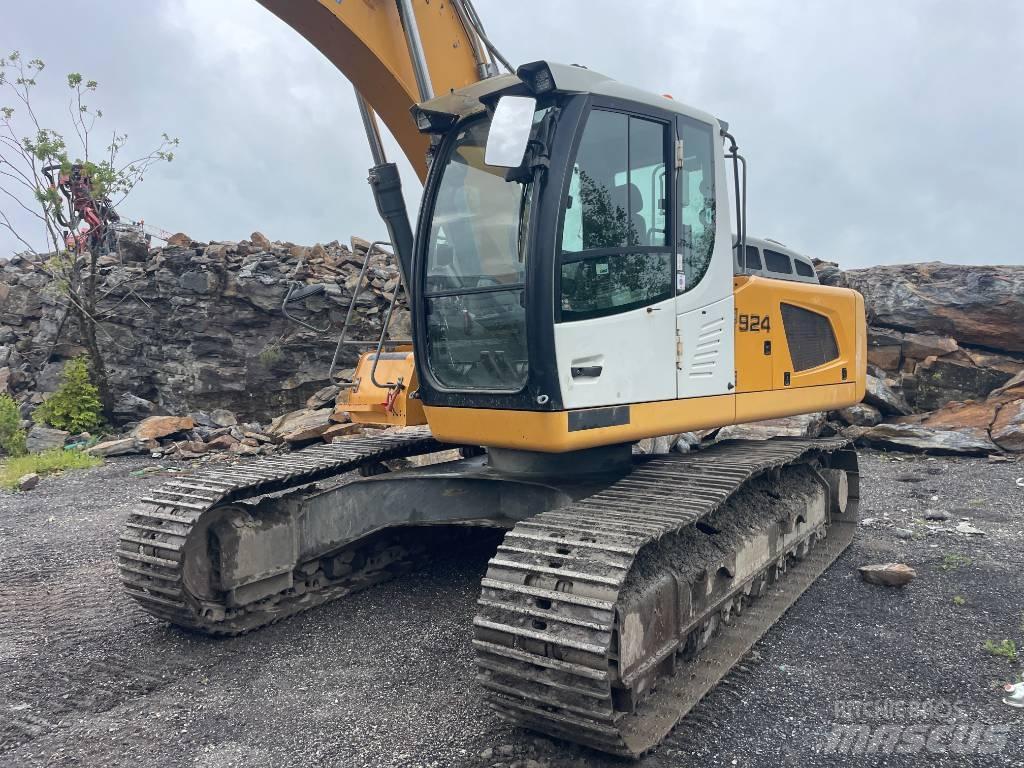 Liebherr R 924 Rupsgraafmachines