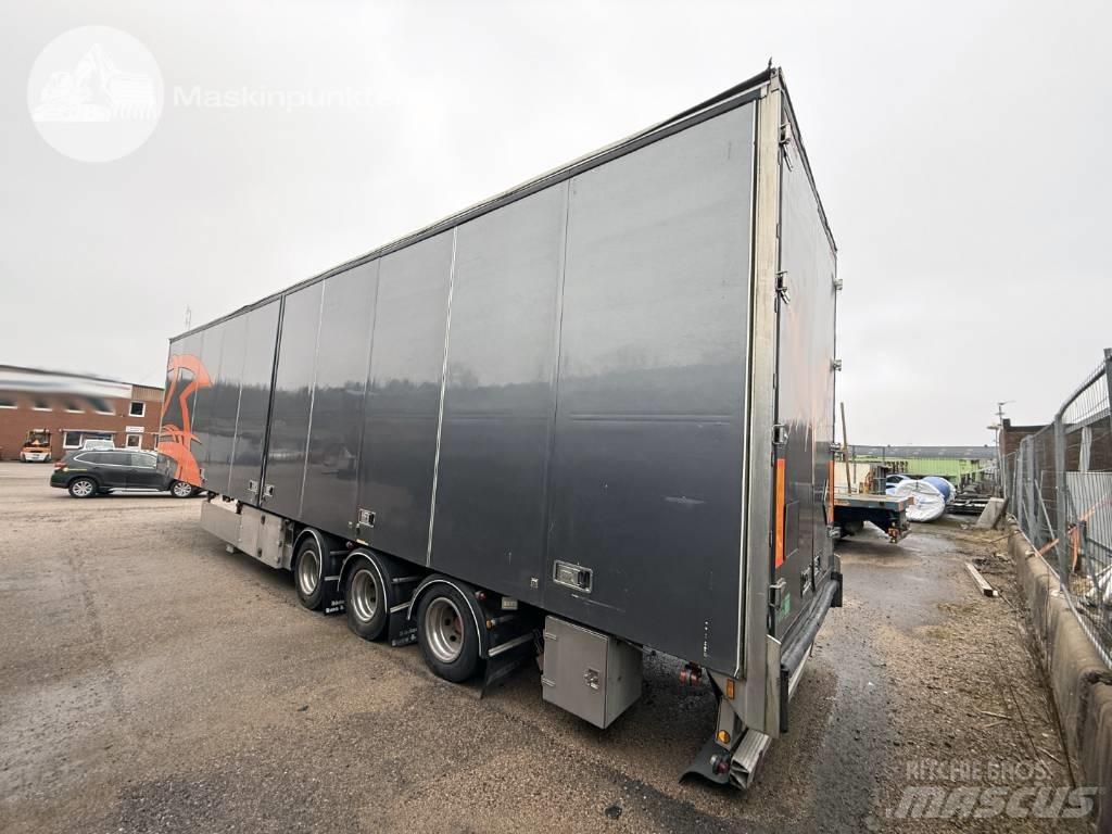 Limetec PPU 342 Gesloten opleggers