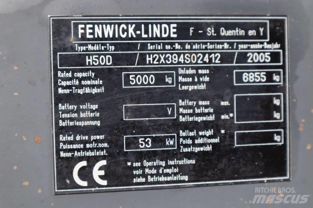 Linde H50D 5000 Kg Diesel heftrucks