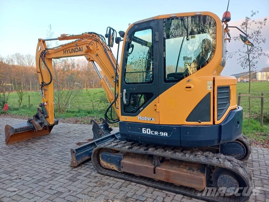 Hyundai 60cr-9a Minigraafmachines < 7t